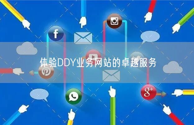 体验DDY业务网站的卓越服务